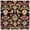Charcoal/Multi, variant on SAFAVIEH Blossom Lennon Floral Wool Runner Rug, Gold/Multi, 2'3" x 6'
