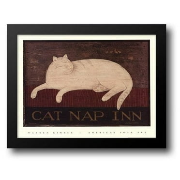 FrameToWall - Cat Nap Inn 28x22 Framed Art Print by Kimble, Warren