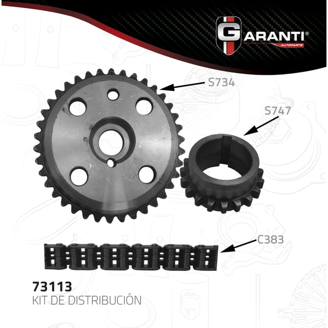 Kit Distribucion Garanti Para Pontiac Grand_Am 1992 - 1994