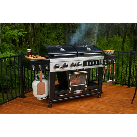 Pit Boss Memphis Ultimate 4-in-1 Gas/Charcoal Grill with