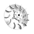 thumbnail image 3 of koolsoo Motorcycle Radiator Fan Accessory for Primavera 50 125 150 Plating, 3 of 7