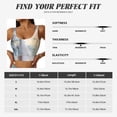 thumbnail image 5 of Goofa The Cat Looks in the Mirror Printed Sports Bras for Women, High Impact Running Bra Workout Crop Tank Tops Longline Sports Bra Push up-Large, 5 of 9