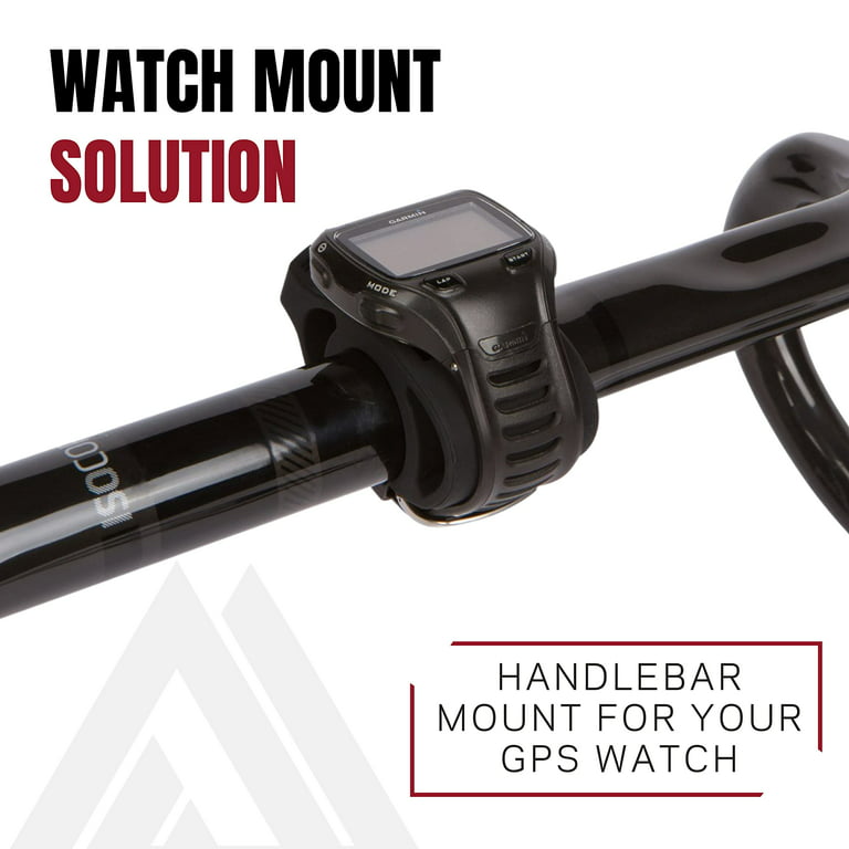 Bicycle Watch Mount from Cycling - Garmin Forerunner Bicycle Mount Kit - Designed for Garmin Forerunner Watch Series and Other Watches - Walmart.com