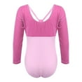 thumbnail image 4 of inhzoy Ballet Gymnastics Leotards for Girls Long Sleeve Dancing Athletic Dancewear, 4 of 4