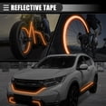 thumbnail image 2 of Cinta Reflectante Única para Automóviles y Motocicletas Hoja Reflectante de Alta Brillantez 1cmx8m Naranja, 2 of 7