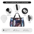 thumbnail image 4 of Disketp Urban Style Colorful Dragon Bolsa de Viaje Tipo Duffle, Bolso de Mano para Fin de Semana para Mujer, Bolsa de Gimnasio Ligera para Hombre, Esencial para Viajes, 4 of 7