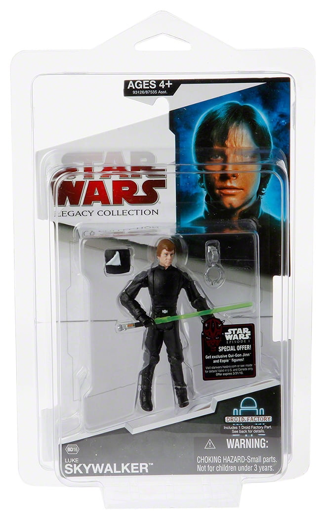 Star Wars Action Figure Protective Storage & Display Case x5 Pack 