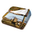 Whitby whalebones Throw Blanket Blankets For Sofas Large Soft Big Baby