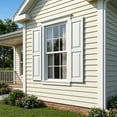 thumbnail image 5 of YYAo Plantation Shutters with Premium Board and Batten, Shutter with Squared Design and Easy Mount for Farmhouse, Home Office, Living Room, Bedroom, White(14"*51"), 5 of 7