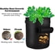 thumbnail image 4 of Macetas de tela no tejida, paquete de 2 bolsas de cultivo de 7 galones, material grueso para uso prolongado, asas reforzadas para portabilidad, diseño transpirable que promueve raíces saludables,, 4 of 8