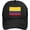 Black, variant on Colombia Flag Vintage Style Retro Colombian Mesh Baseball Cap Adjustable Dad Hat Trucker Hat for Women Men,Black