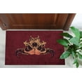 thumbnail image 3 of Man Cave Rug, Corridor Rug, Modern Rug, Hallway Rug, Door Mat Rugs, Devil Rugs, Horror Rug, Non-Slip Carpet Rugs, Personalized Gifts Rugs, 3.3'x9.2' - 100x280 cm, 3 of 5