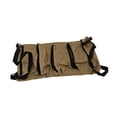 thumbnail image 3 of Bolsa de herramientas enrollable para bolso con 5 compartimentos con cremallera, impermeable, para el hogar Caqui, 3 of 9