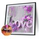 thumbnail image 2 of Pintura de diamante 5D DIY Full Square Drill Flower Kit Decoración del hogar Arte Artesanía FLhrweasw Nuevo, 2 of 9