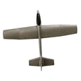 thumbnail image 4 of Avión de espuma de juguete para deportes al aire libre, avión de juguete para lanzar a mano, planeador de juguete gris, 4 of 9