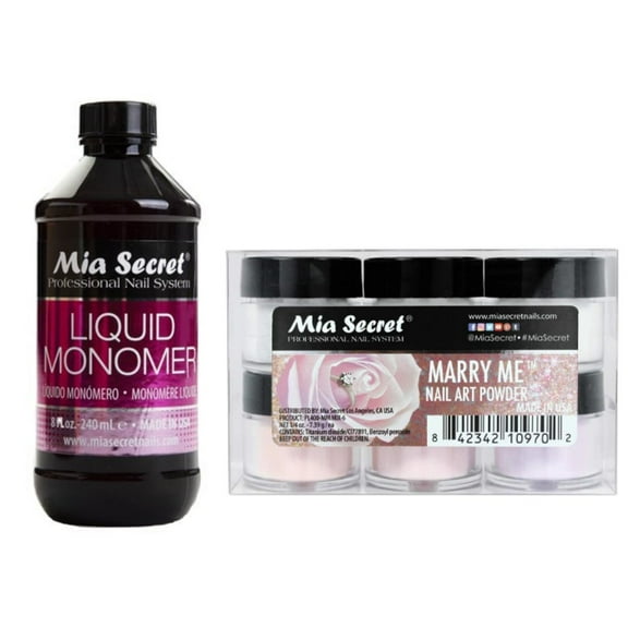 Mia Secret - Monomer 8 oz   Marry Me