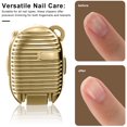 thumbnail image 3 of Portable Mini Folding Nail Clippers Keychain Stainless Steel Nail Clippers for Men Women Toenail Clippers for All Nail Types Travel Mini Foldable Nail Cutter, 3 of 8