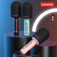 thumbnail image 2 of Lenovo M1 HIFI Sound Quality Karaoke Artifact Mobile Phone Handheld Microphone Wireless Bluetooth Live Home Portable For Party, 2 of 7