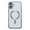 Blue, variant on Designed for iPhone 17 Case Clear Magnetic Compatible with MagSafe, Thin Slim Transparent Non Yellowing, Hybrid Soft Silicone Bumper & Hard Plastic Protective Plating Phone Cover, Blue