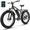 (Upgraded Rear-Seat & Fat-Tire)Gray, variant on ZDZA Electric Bike for Adults, 750W Motor E-Mountain Bicycle, 26" Fat Tire 20mph Ebike, 48V 624Wh Removable Battery 72Miles Range, 7 Speed and Dual Suspension UL2849