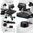 Biological Microscope 40X-1600X Binocular Optical Electron Binocular ...
