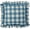 Farmhouse Blue Check With Cottage Ruffles, variant on Klear Vu Liza Coastal Linen Decorative Throw Pillow, 18" x 18", Set of 2, 18 x 18, Farmhouse Blue Check with Cottage Ruffles 2 Count