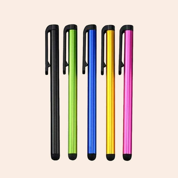 SHISUYAN 5pcs Lot Capacitive Touch Screen Stylus Pen for Smart Devices Random Color