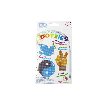 UPC: 4897073245751 | Diamond Dot Kitz Dotzies Sticker Peace 3pc