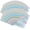Holographic Color, variant on 100 Pack Resealable Smell Proof Foil Pouches Flat Bags for Party Favors Food Storage Holographic Color 8 x 10 Inch Durable Mylar Bags with Ziplock Seal