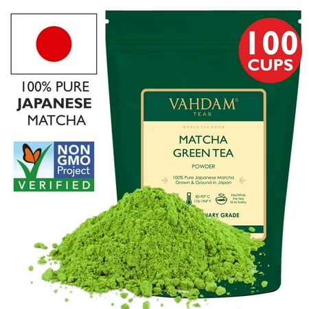 VAHDAM, Pure Matcha Tea, Superfood Green Tea, 7oz (Best Way To Prepare Green Tea)