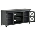 thumbnail image 4 of Evelyn&Zoe Colton Rectangular TV Stand for TV's up to 55", Charcoal Gray, 4 of 12
