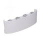 thumbnail image 3 of Lámpara De Montaje En Pared, Luz De Montaje En Pared 90-265 V Iluminación Blanca 8 W De Alto Brillo Para Dormitorio Para Jardines, 3 of 7