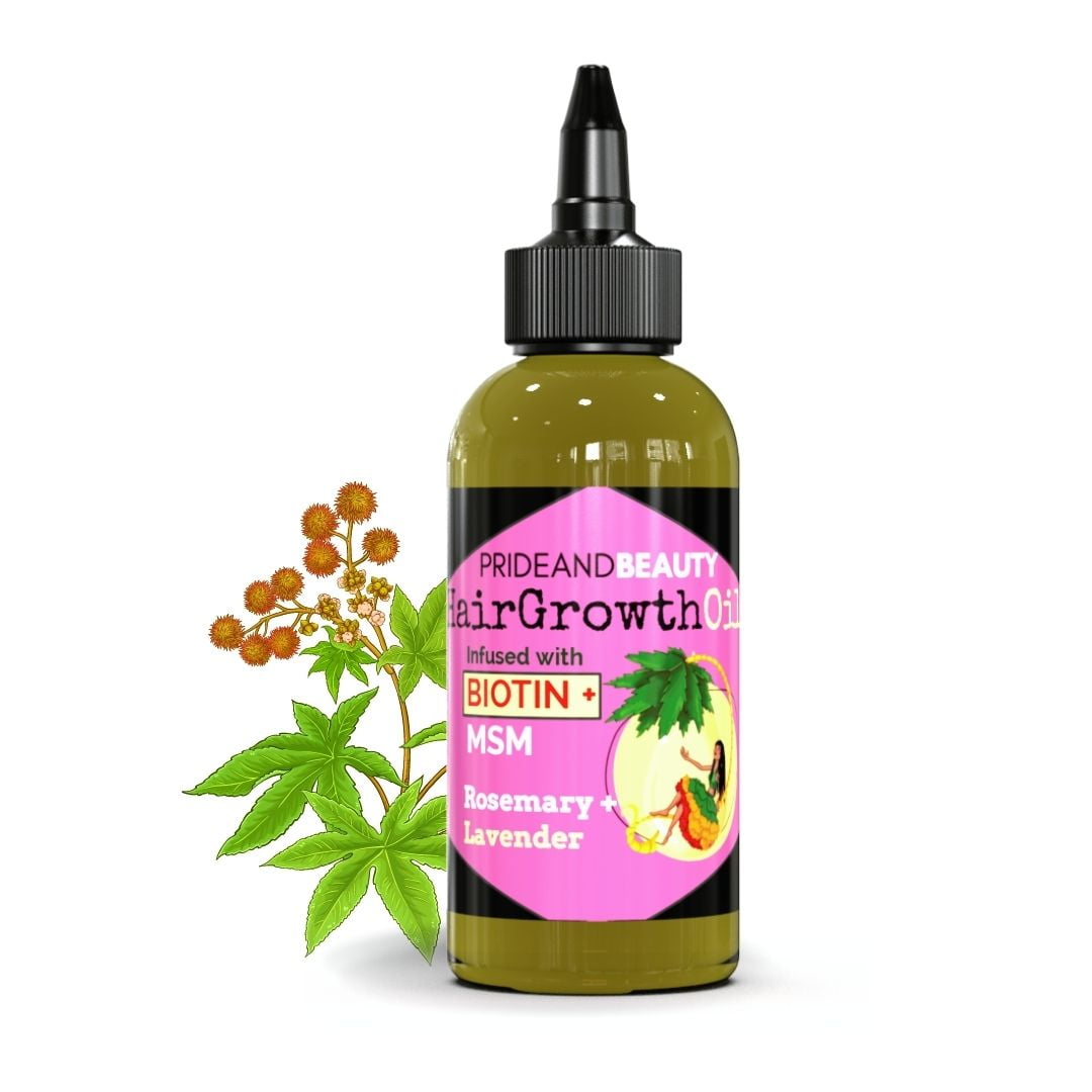 PrideandBeauty Extreme Hair Growth Oil, Alopecia Growth Stimulant, Great For All Hair Types