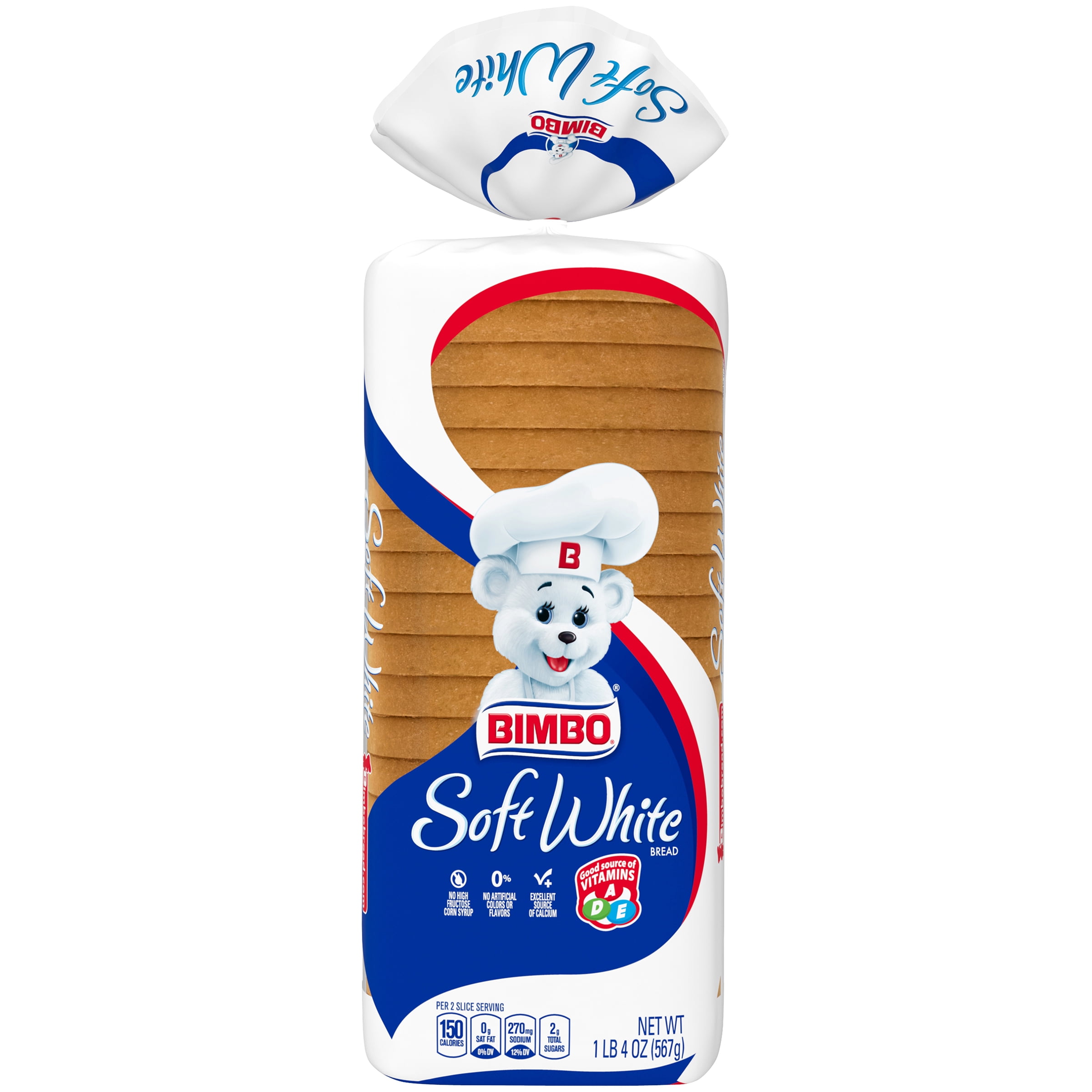 Bimbo Soft White Bread, 20 oz