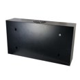 thumbnail image 3 of Cnaweb 6U 19"" Slim Soho Wall Mount Rack Cabinet Enclosure 6"" Depth - Black, 3 of 5