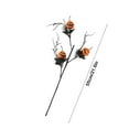 thumbnail image 4 of Darzheoy Halloween Pumpkin Maple Leaf Branch Fake Flower Decor - 55cm Plastic Vase Arrangement for Indoor Py, Home, Mantel, Table Centerpiece, Spooky Decoration, Multicolor, 4 of 6