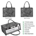 thumbnail image 2 of Large Capacity Tote Bag,Halloween Spider Web Pattern Handbag Fashion Luxury Tote Bag,15.7"x13"x 5.1" Inches,Laptop Compatible, 2 of 6