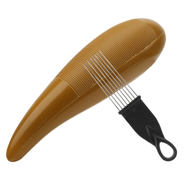 Instrumento de percusión, Guiro de plástico con raspador Instrumento Orff Guiro con raspador construido para profesionales