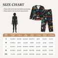 thumbnail image 6 of Bingfone Womens Pajama Sets Basketball Print,Long Sleeve Loungewear Pajamas Set-Medium, 6 of 9
