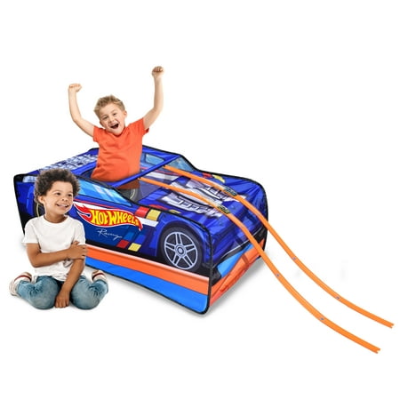 Hot Wheels Toy Pop-up Tent  Track & 2 Cars  Polyester  in & Outdoor  Children Unisex  Ages 4+