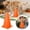 Orange, variant on Dog Potty Training Post with Scent Attractant, ABS Puppy Housebreaking Pee Post, Indoor Outdoor Dog Toilet Training Aid, Behavior Correction Tool for Puppy House Training, Easy to Clean & Durable