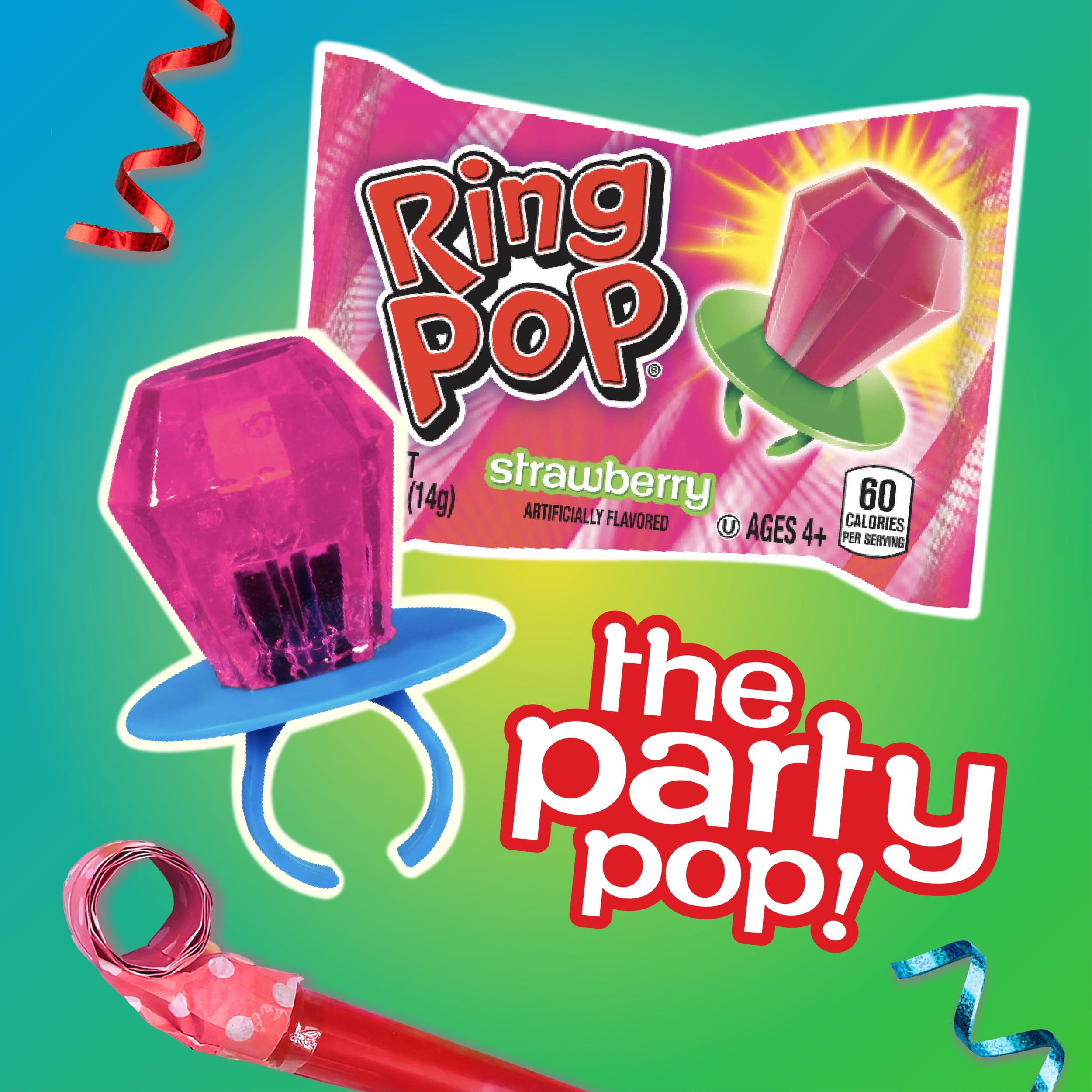 RingPop, PushPop, BabyBottlePop, JuicyDropPop, Assorted