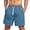 #01Blue, variant on Mens Swim Trunks – Mens Swim Shorts with Elastic Waist Blue M