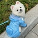 thumbnail image 5 of Chubasquero de cuatro patas para perros pequeños, de poliéster, reflectante, preparado para correa, impermeable, transpirable, ligero y cómodo, para aventuras al aire libre en cualquier clima, 5 of 8
