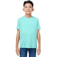 thumbnail image 2 of CORE365 CE10Y Youth Capital Performance T-Shirt - SEA GLASS, 2 of 2