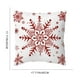 thumbnail image 3 of Funda de almohada navideña de 45 x 45 cm | Tejido de felpa corta supersuave | Diseños festivos de temporada para sofá cama | Cierre de cremallera oculta | 45 x 45 cm, 3 of 5