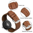 thumbnail image 3 of Genuine Leather Watch Band for Men and Women,20mm Quick Release Premium Replacement Watch Strap, 3 of 7