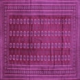 thumbnail image 1 of Ahgly Company Indoor Square Southwestern Purple Country Area Rugs, 3' Square, 1 of 4