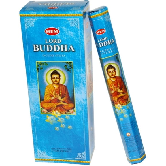 Hem Lord Buddha Incense Sticks - 120 Stick Bulk Box (6 Inner Tubes of 20)