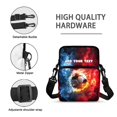 thumbnail image 7 of Chririnla Stretch Polyester Cell Phone Pouch Double Deck Lightweight Crossbody Purse for Shop, Soccer Crossbody Bags, 7 of 7